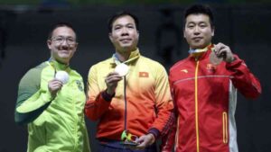 Kết quả Bắn súng Olympic hôm nay: Hoàng Xuân Vinh nói gì khi bị loại?